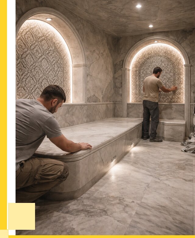 Турецкие бани под ключ в Похвистневе от 256300 р. | ЭриданПхв