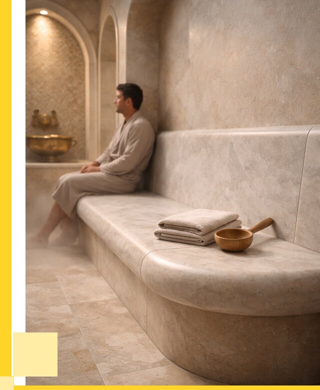 Сиденья для хамама в Похвистневе под ключ от 12302 р. | ЭриданПхв