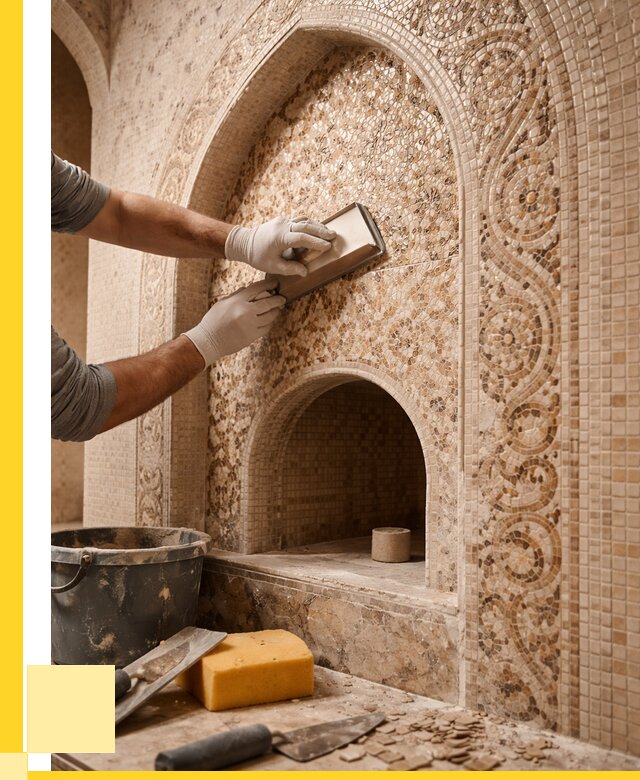 Мозаика для хамама в Похвистневе под ключ от 5126 р. | ЭриданПхв