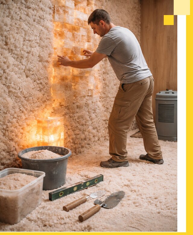 Проектирование и монтаж соляных комнат в Похвистневе под ключ