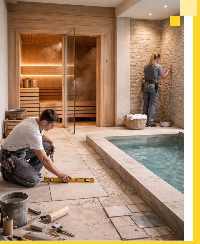 Комплексный дизайн и отделка интерьеров SPA под ключ в Похвистневе